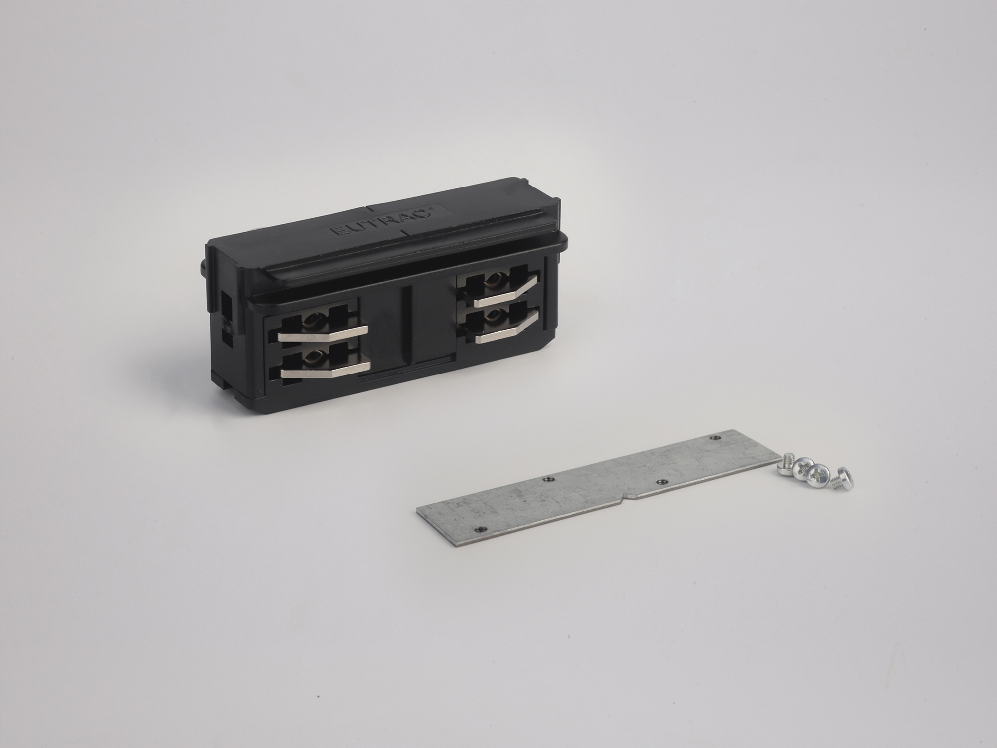 3 Circuit Recessed-Black Tracks And Accessories Eutrac Triple Circuit Track